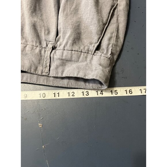Rewash Womens Linen Blend Pants sz 9/29 Wide-Leg Grey Pants Beachy - Picture 6 of 12
